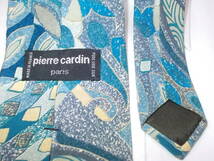 a305◆Pierre Cardin ネクタイ◆ピエールカルダンネクタイシルクフランス製マルチカラー5L_画像2