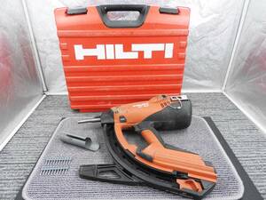 HILTI ヒルティ★ガス式 ガス鋲打ち機 釘打ち機 GX120 ケース付 動作未点検★ジャンク品「管理№NR705」