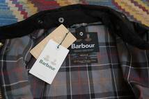 【新品未使用】Barbour バブアー Bedale Wax Jacket ビデイル BLACK 黒 ブラック 42（XLサイズ相当）_画像3