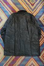 【新品未使用】Barbour バブアー Bedale Wax Jacket ビデイル BLACK 黒 ブラック 42（XLサイズ相当）_画像4