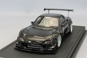 イグニッションモデル 1/43 FEED Afflux GT3 (FD3S) ブラック IG3025 #ADVANレーシングGTタイプ 18インチホイール #RX-7