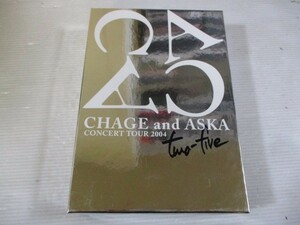 ZZ １円スタート☆CHAGE and ASKA CONCERT TOUR 2004 two-five　中古DVD☆　