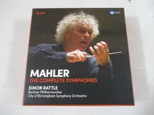 BS １円スタート☆MAHLER THE COMPLETE SYMPHONIES SIMON RATTLE　中古CD☆　