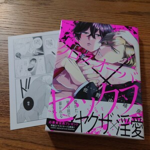 美品☆クロスオーバー×セックス/佐野由岐彦/BL 漫画/コミコミ特典リーフレット☆薄い本なら4冊可能