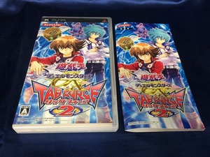 中古B★遊戯王デュエルモンスターズGXTAG2★PSPソフト/カード欠品