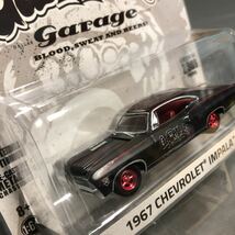 GREENLIGHT 1/64 1967 CHEVROLET IMPALA SS HOLLYWOOD GasMonkey garage mijo Exclusives グリーンライト シボレー インパラ 新品 未開封_画像3