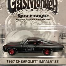 GREENLIGHT 1/64 1967 CHEVROLET IMPALA SS HOLLYWOOD GasMonkey garage mijo Exclusives グリーンライト シボレー インパラ 新品 未開封_画像2