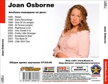 JOAN OSBORNE + ALBUM 2012 大全集 MP3CD 1P◇_画像2