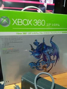 xbox360 コアシステム　ブルードラゴン　プレミアムパック　初回限定版　Xbox　フィギュア　カバー美品