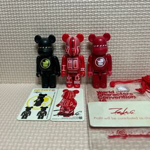 BE@RBRICK ベアブリック　FUTURAフューチュラ　3体セット　シークレット