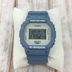 中古 稼働 良品 カシオ G-SHOCK デニム色 DW-5600DC-2JF 腕時計