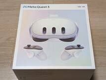 【Meta】 Meta Quest 3 128GB VR・MRヘッドセット メタクエスト3 【新品・未開封】_画像1