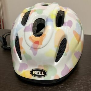 BELL ヘルメット 子供 自転車ヘルメット　XS/S ホワイトハーツ