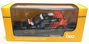 ixo 1/43 スバル インプレッサWRX STI R4(GRB) No.23 奴田原文雄/市野 諮 2011 IRC ラリースコットランド ADVAN