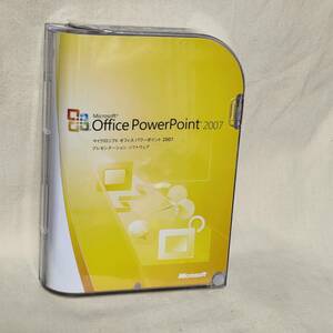 【WH6CK】Microsoft Office PowerPoint 2007 通常版 パッケージ版 正規品