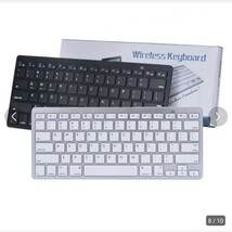 Bluetooth　ワイヤレスキーボード 　 iPad　タブレット 在宅ワーク Keyboard Wireless iOS Windows WFH surface Microsoft テレワーク　白_画像8