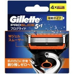【新品】 ジレット Gillette プログライド 5+1 電動タイプ 替刃4個入 すべてのホルダーで使用可能