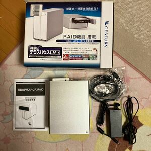 CENTURY 裸族のテラスハウス RAID CRTS35EU3R