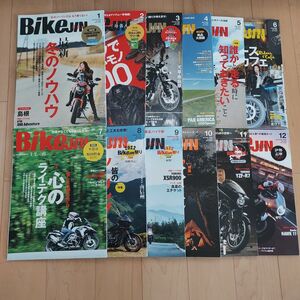 BikeJIN(ばいくじん) 2022年12冊セット バイク 雑誌 ツーリング