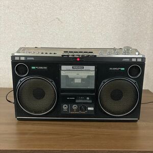 HITACHI 日立 FM AM ステレオカセットレコーダー TRK-8080MKⅡ 8080MKII 8080MK2 ラジオ ラジカセ カセットデッキ ジャンク品 12 カ 6348