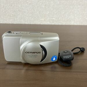 OLYMPUS オリンパス ∞ Stylus ZOOM 115 DLX LENS ZOOM 38-115mm フィルムカメラ コンパクトカメラ カメラ 本体 シルバー 銀色 12 ス 4759