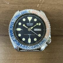 SEIKO セイコー 7548-700B クォーツ メンズ腕時計 腕時計 時計 ダイバーズウォッチ ペプシベゼル デイデイト 動作未確認 12 シ 6385_画像1