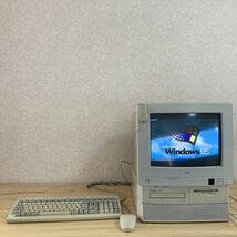 NEC PC-9821 Cb3 CanBe パーソナルコンピュータ 一体型PC パソコン レトロ 昭和レトロ Windows95 ホワイト 通電確認済み 12 シ 6390_画像1