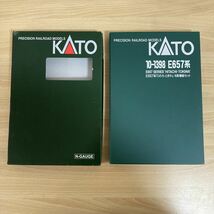 KATO カトー PRECISION RAILROAD MODELS N-GAUGE Nゲージ 10-1398 E657系 ひたち・ときわ 4両増結セット 説明書付属 鉄道模型 12 カ 6351_画像6