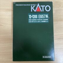 KATO カトー PRECISION RAILROAD MODELS N-GAUGE Nゲージ 10-1398 E657系 ひたち・ときわ 4両増結セット 説明書付属 鉄道模型 12 カ 6351_画像4