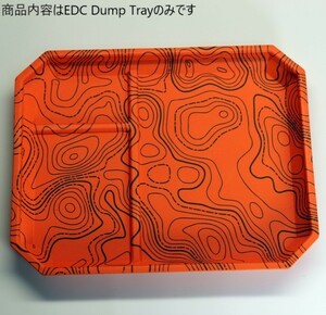EDC Dump Tray ダンプトレイ カイデックス Topo Orange
