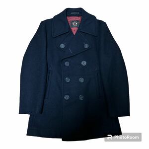 70s that time thing VAN JAC double breast pea coat 