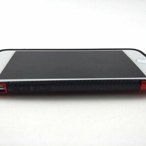 iPhone 7/8用ケース 落下防止リング付き スタンド ソフトカバー ストラップ対応 レッドの画像6
