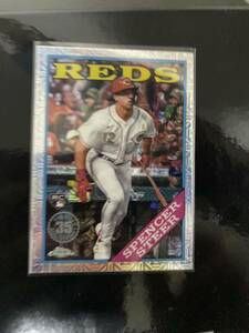 2023 Topps Series 2 Spencer Steer RC Reds 1988 Topps Chrome Silver Pack Series 2 Mojo スペンサー・スティアー