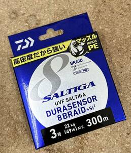 [新品] ダイワ DAIWA UVFソルティガデュラセンサー X8+Si2 3号 300m #PEライン #8ブレイド #電動リール