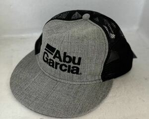 [新品] アブガルシア フラットビルメッシュキャップ Abu Flat Bill Mesh Cap サイズフリー グレー #キャップ帽子