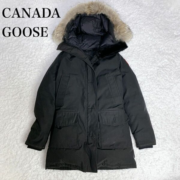 【極美品】　カナダグース　ダウンジャケット　ブラック　2603JL コヨーテ　CANADA GOOSE BRONTE PARKA