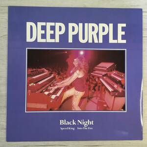 DEEP PURPLE BLACK NIGHT UK盤