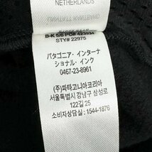 22aw Patagonia パタゴニア 「シンチラ カーディガン」 フリース ノーカラー ジップアップ ジャケット 中厚 22975 UNISEX M's/XS W's/S 黒_画像8