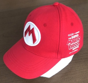 The Super Mario Bros キャップ 赤 マリオ ブラザーズ 任天堂 GAME 非売品 ノベルティー 好きに も 帽子 シェア 共用