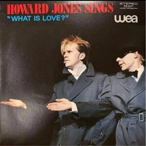 ハワード・ジョーンズ / 決定盤「これがハワード・ジョーンズ」第1集★プロモサンプラーLP HOWARD JONES SINGS WHAT IS LOVE? ★良盤