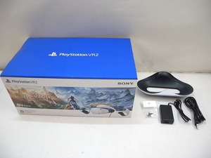 C4579★Playstation VR2 ＋ VRコントローラー充電スタンド 一式セット ※プロダクトコード欠品 動作確認済 中古現状渡し