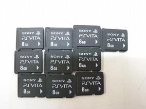 C4710★SONY PS VITA メモリーカード 8GB×10枚セット 大量まとめ売り ※フォーマット初期化済 中古現状渡し ③