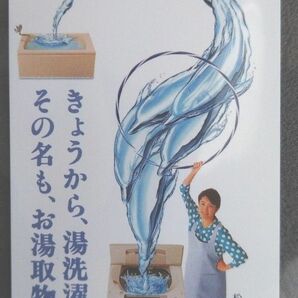 松坂慶子 HITACHIお湯取物語 テレフォンカード 1枚 珍しい両面柄