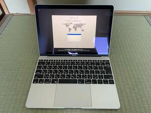 MacBook 12インチ 2015年モデル A1534 Intel Core m3 8GB RAM 256GB SSD シルバー