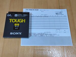 未使用品/ソニー SDXCメモリーカードTOUGH（64GB）SF-M64T/SONY/明細書つき/頑丈さが特徴の高級SDカード！