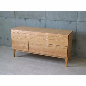  living board width 135 sideboard cabinet oak natural nala material natural wood natural tree Northern Europe stylish tv board is 