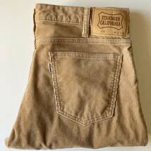 美品 STANDARD CALIFORNIA スタンダードカリフォルニア CORDUROY PANTS 919 W32L28 日本製 519タイプ コーデュロイパンツ ベージュスタカリ_画像8