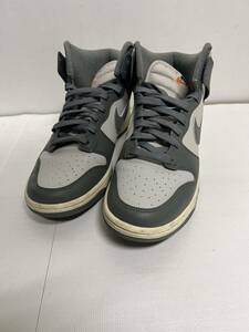 【NIKE ナイキ 】DM0582-001 DUNK HI RETORO SE ダンクハイレトロ 27cm グレー メンズ 2311oki