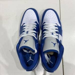 【NIKE ナイキ 】DC0774-114 ローカットスニーカー AIR JORDAN 1LOW エアジョーダン1ロウ 27.5cm ブルー 2312okiの画像8