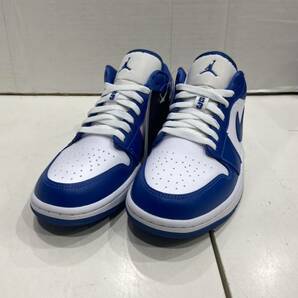 【NIKE ナイキ 】DC0774-114 ローカットスニーカー AIR JORDAN 1LOW エアジョーダン1ロウ 27.5cm ブルー 2312okiの画像1